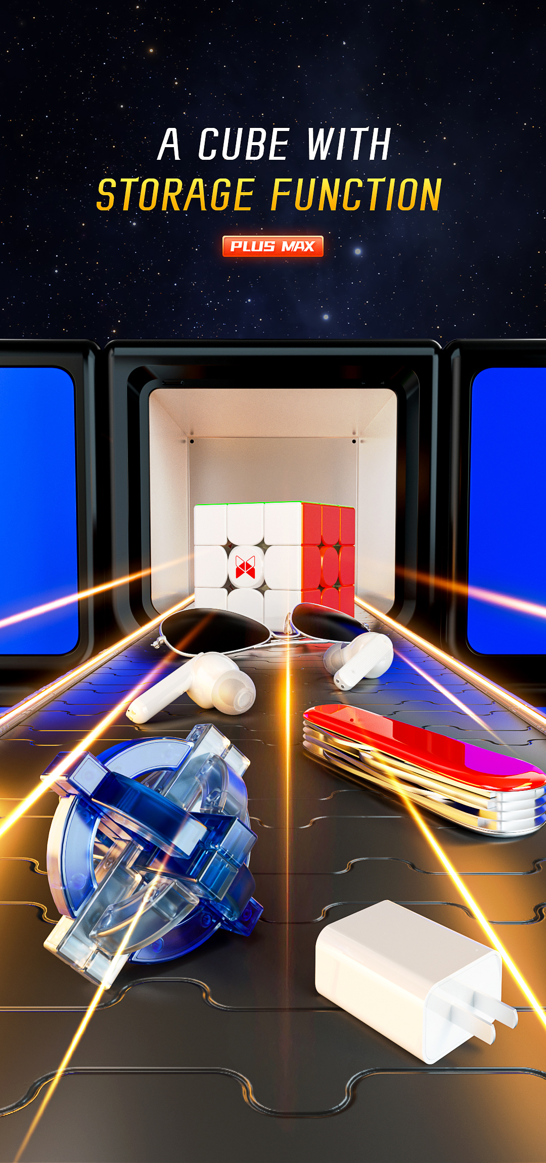 Qiyi Warrior Plus Max Box, image 3